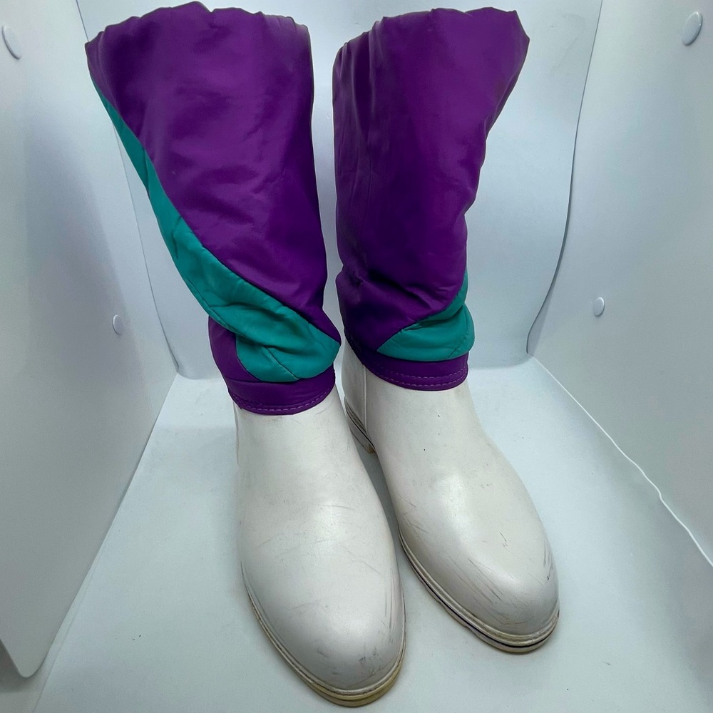 Retro 80’s winter boots Ladies size 9